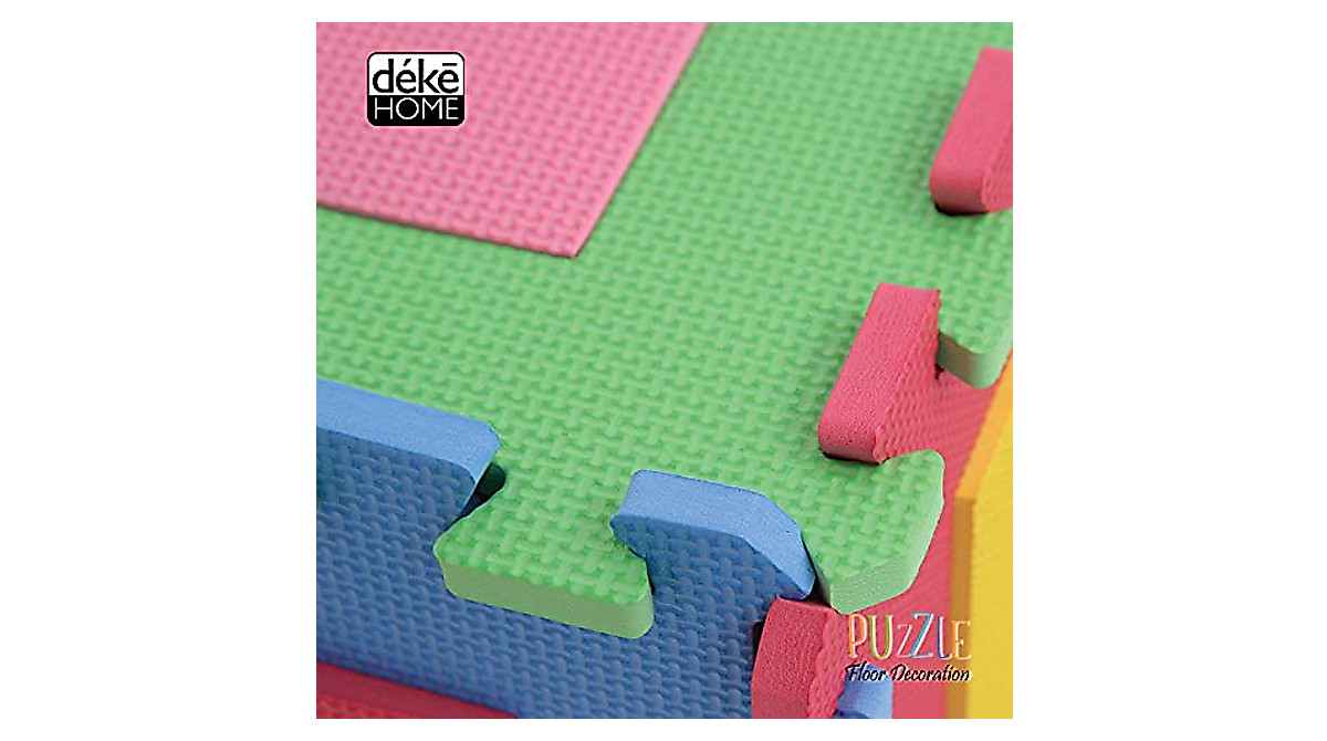 Kids' Alphabet & Numbers Foam Puzzle Mat - Safe Play & Learning