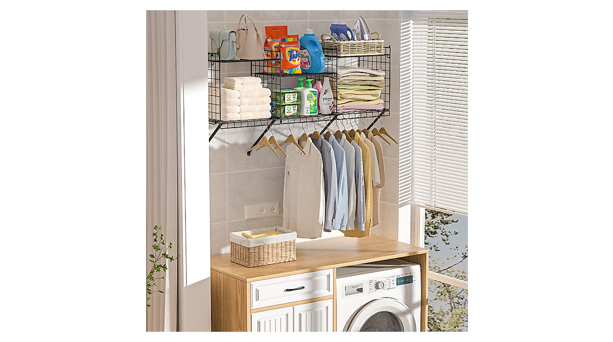 X-cosrack Adjustable Wall Shelves for Optimal Storage