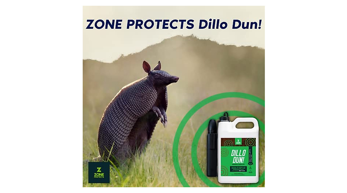 Arm & Garden Protection with Dillo Dun Armadillo Repellent Spray