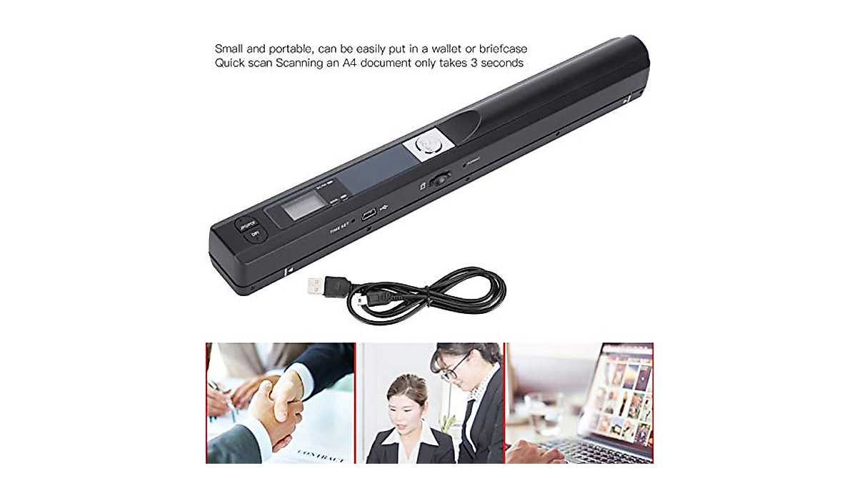 Portable Handheld Scanner for Docs, Photos & Receipts - GLOGLOW