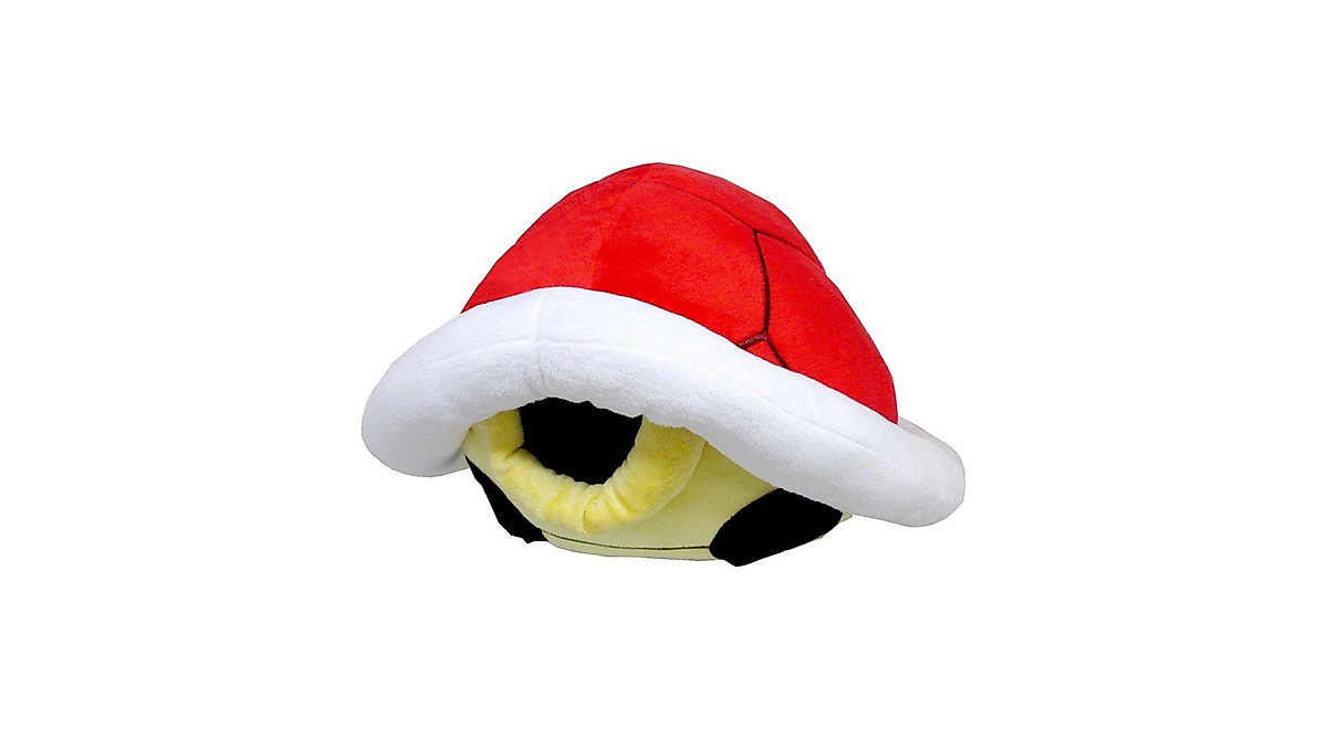 Official Super Mario Red Koopa Shell Pillow Plush