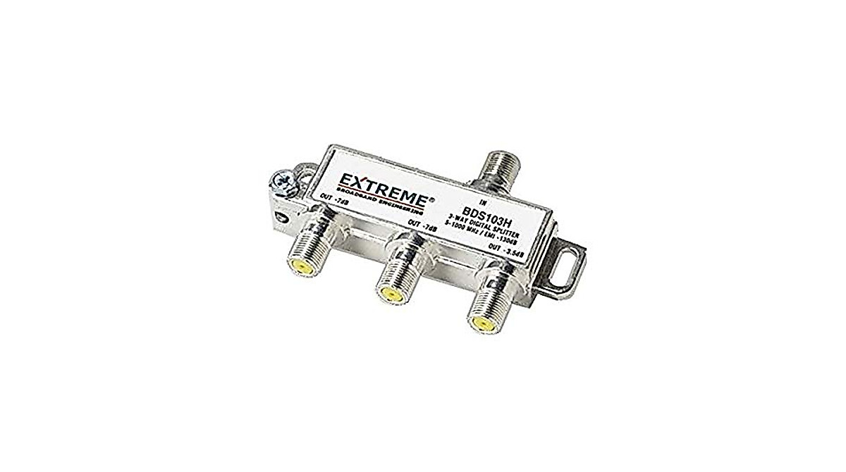 Extreme 3-Way HD Digital Coax Splitter | High-Performance Signal ...