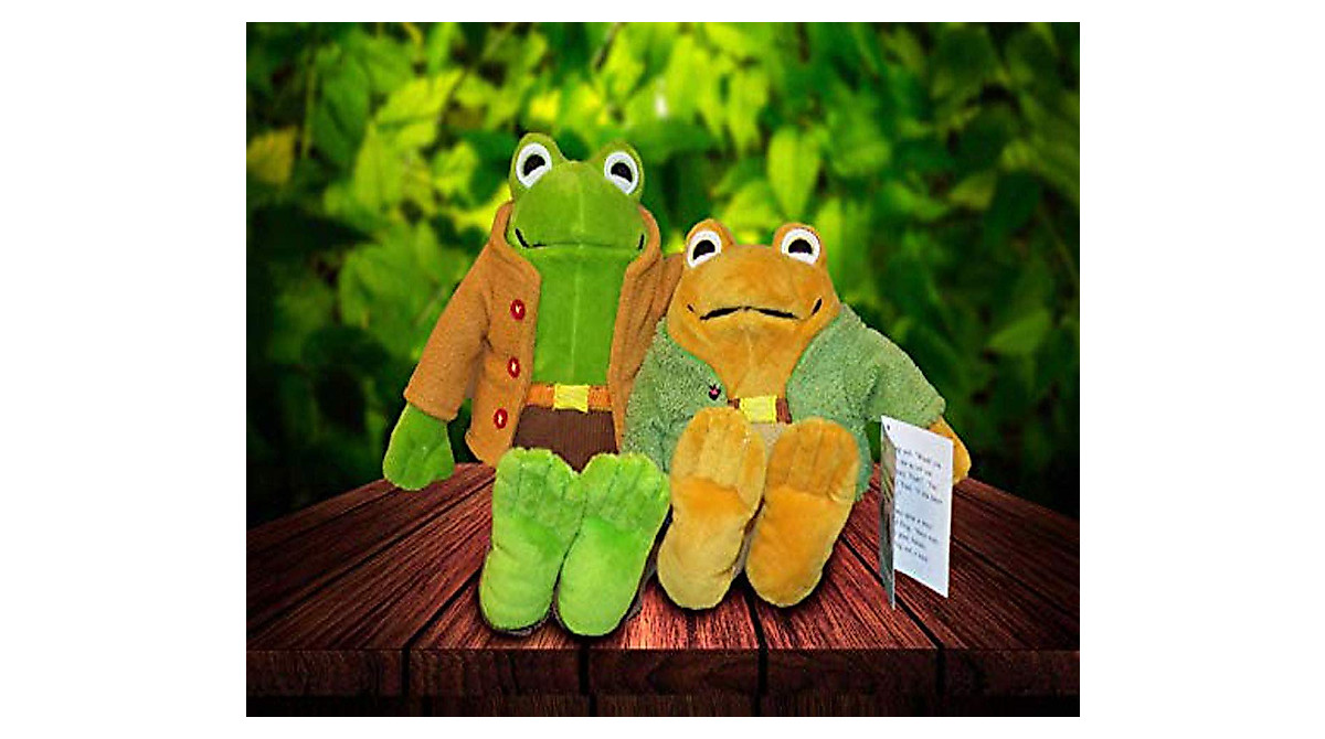YOTTOY Frog & Toad Plush Toys - Classic Collection Soft Friends