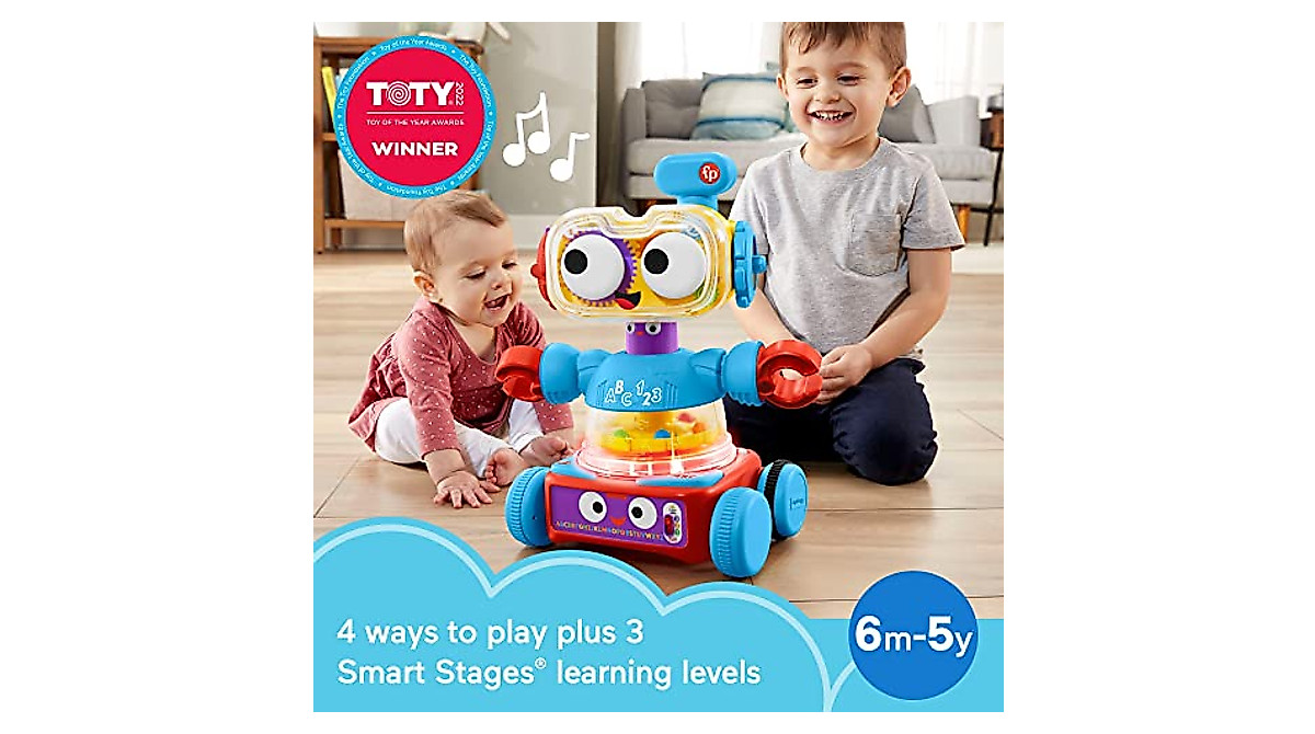 Fisher-Price 4-in-1 Learning Bot for Babies & Toddlers | Educational Toy