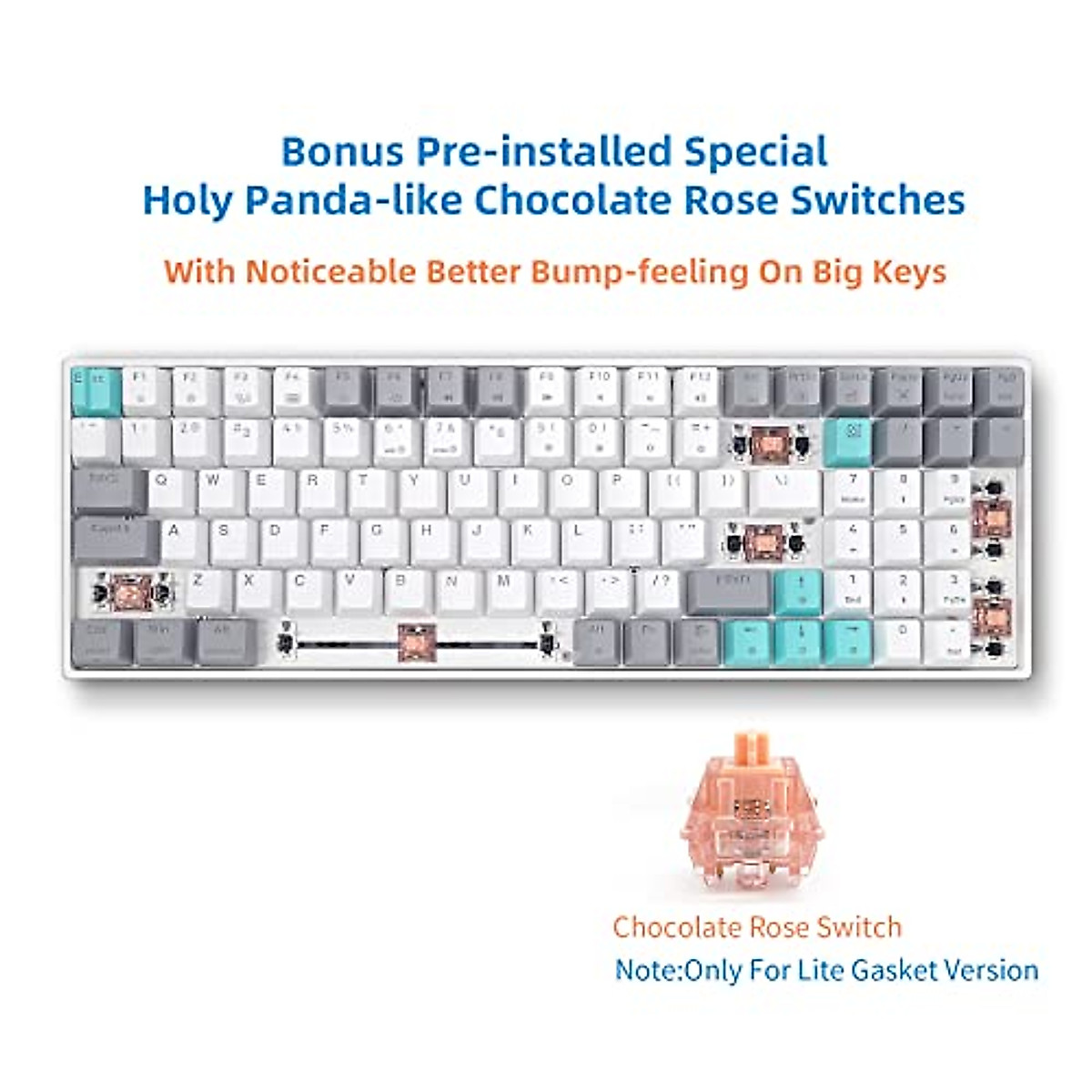 SKYLOONG SK96 RGB Mechanical Keyboard - Programmable & Compact