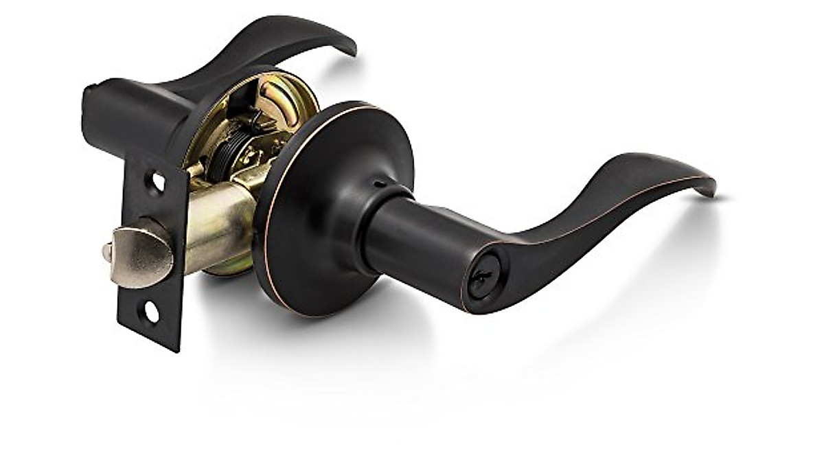 Berlin Modisch Entrance Handle - Secure & Reversible Oil Rubbed Bronze