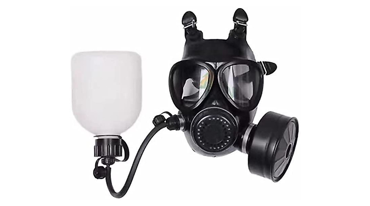 KYNG Gas Mask NBC Filter - Military Grade Tactical Mask with 40mm Filter