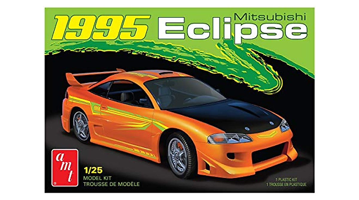 AMT 1995 Mitsubishi Eclipse Scale Model Kit - Detailed & Authentic