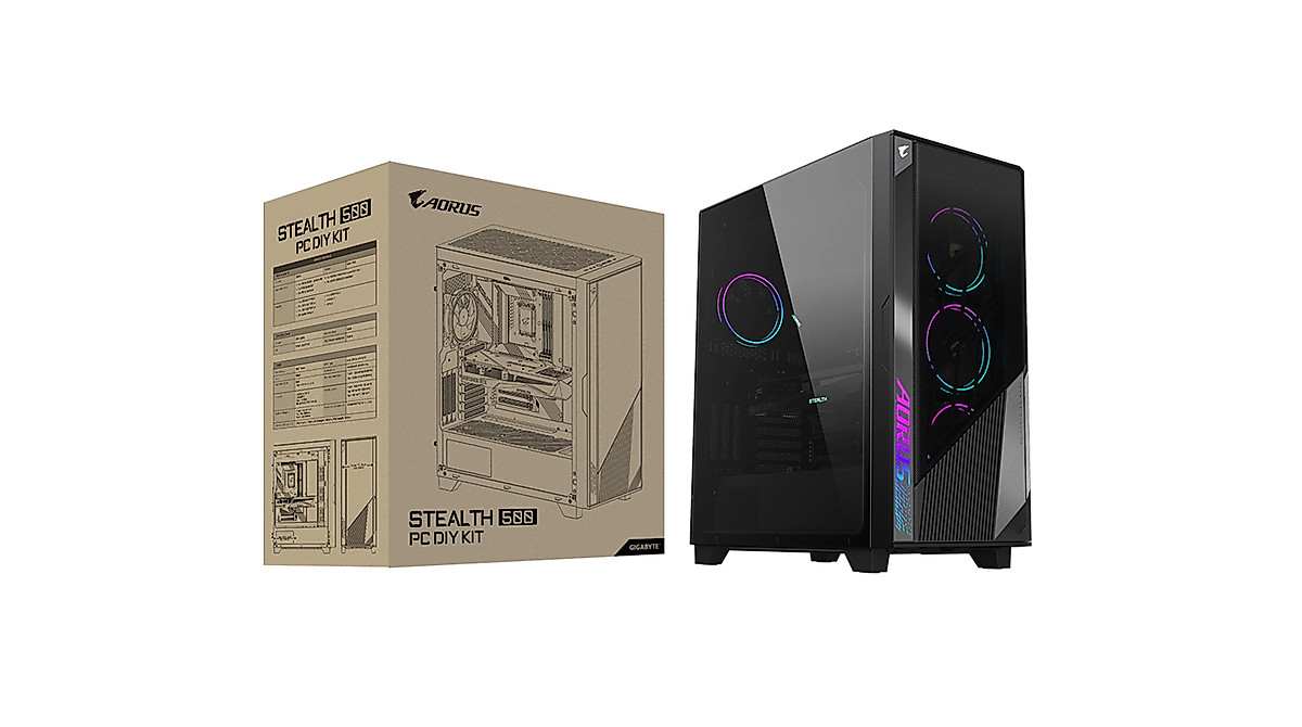 AORUS Stealth 500 DIY PC Kit: Cableless RTX 3070 Gaming Build