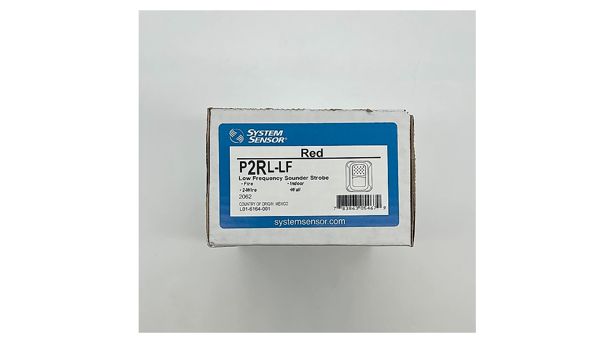 System Sensor P2RL-LF: Low-Frequency Sounder