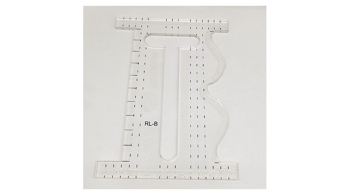 HONEYSEW Quilting Ruler Sid: Straight & Curvy Design Tool