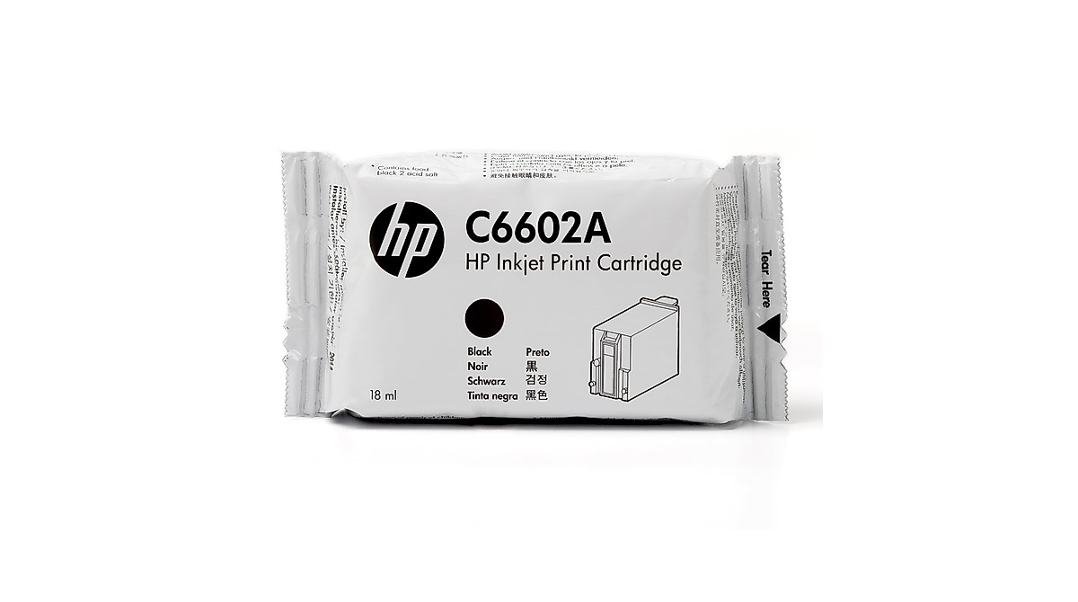 HP Black C6602A Reduced Height Ink Cartridge - Fast & Reliable