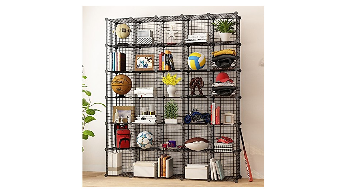KOUSI Modular Metal Storage Cubes - Customizable & Sturdy