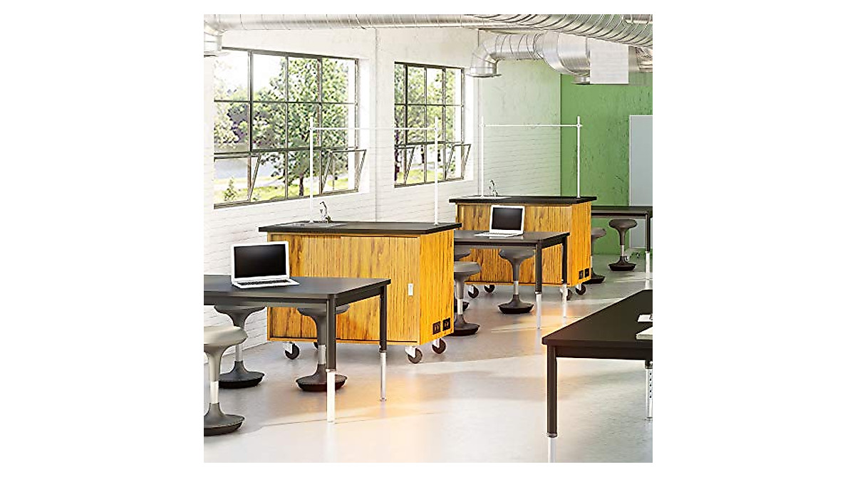 Adjustable Active Learning Stool - Ergonomic Office Chair for Focus