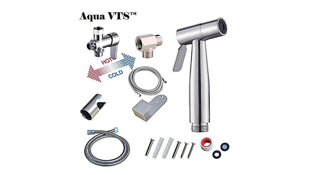 SonTiy Hot And Cold Bidet Mixing Valve Kit, 4-Way Warm Bidet