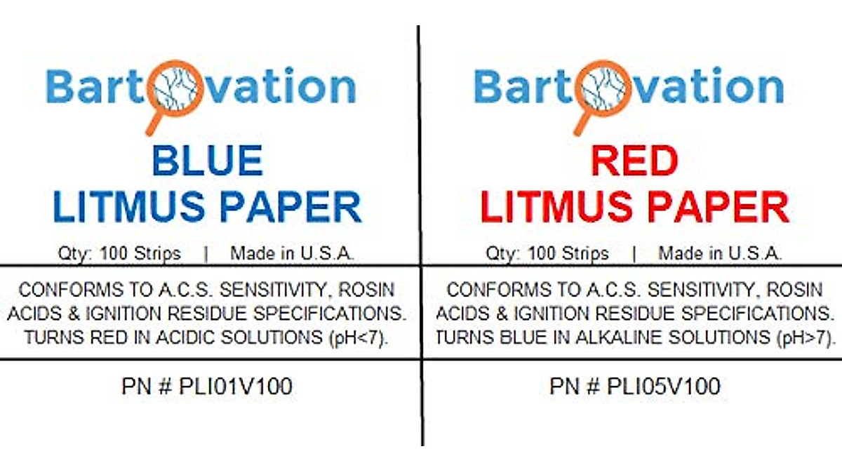 Litmus Paper Combo Pack | 200 pH Indicator Strips