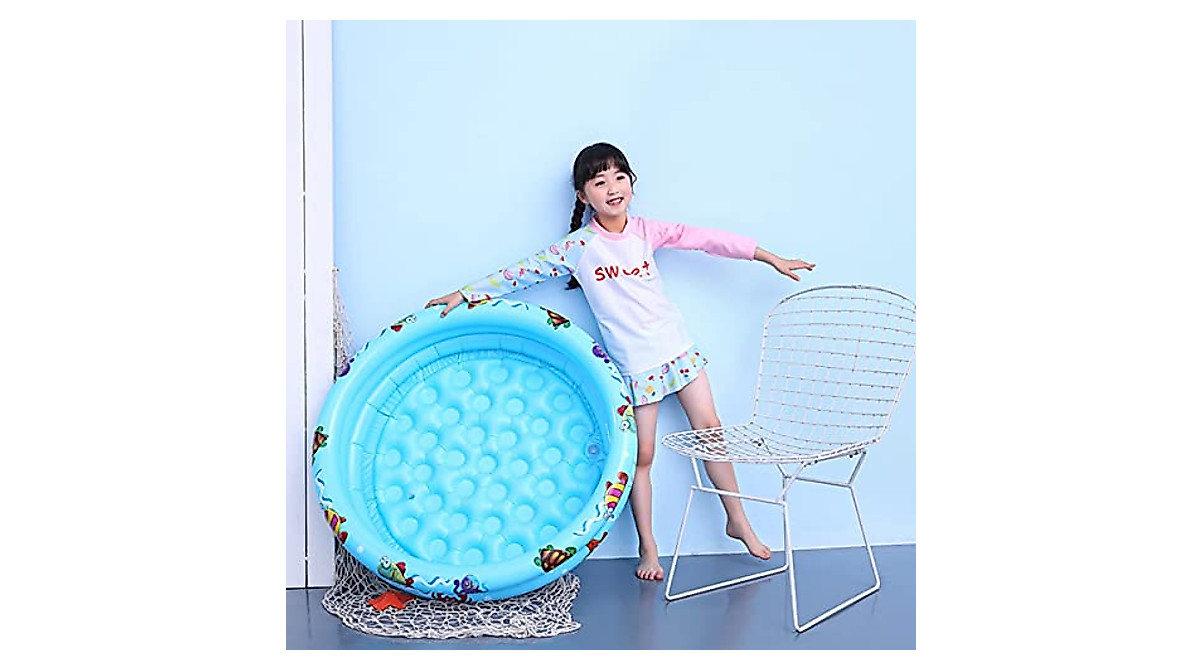 Portable Inflatable Pool for Kids | Easy Setup Summer Fun!