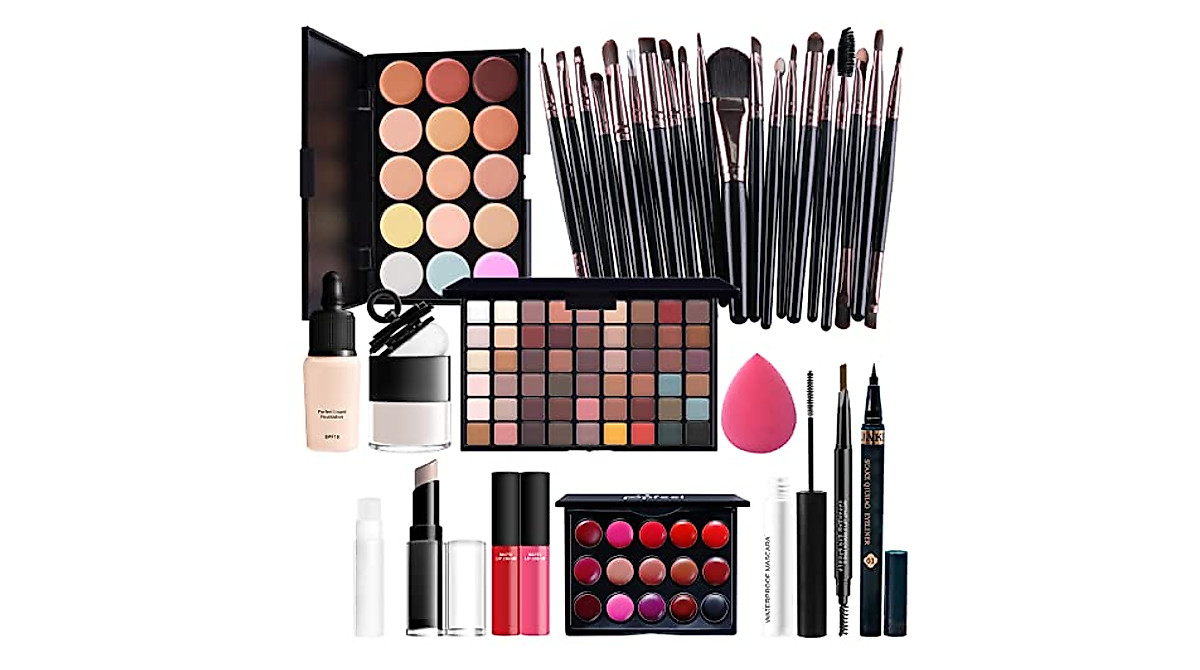 Versatile All-in-One Makeup Kit for Women