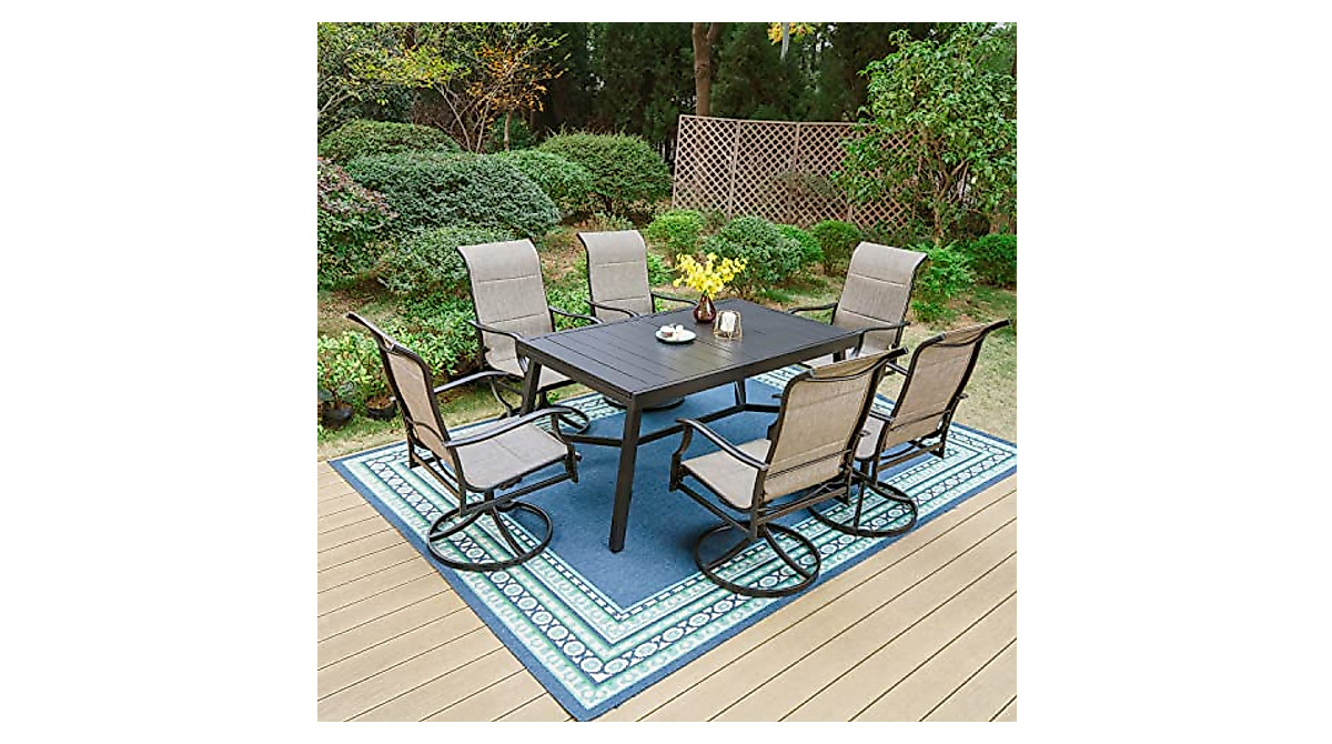 HERA'S HOUSE 7-Piece Patio Dining Set for 6