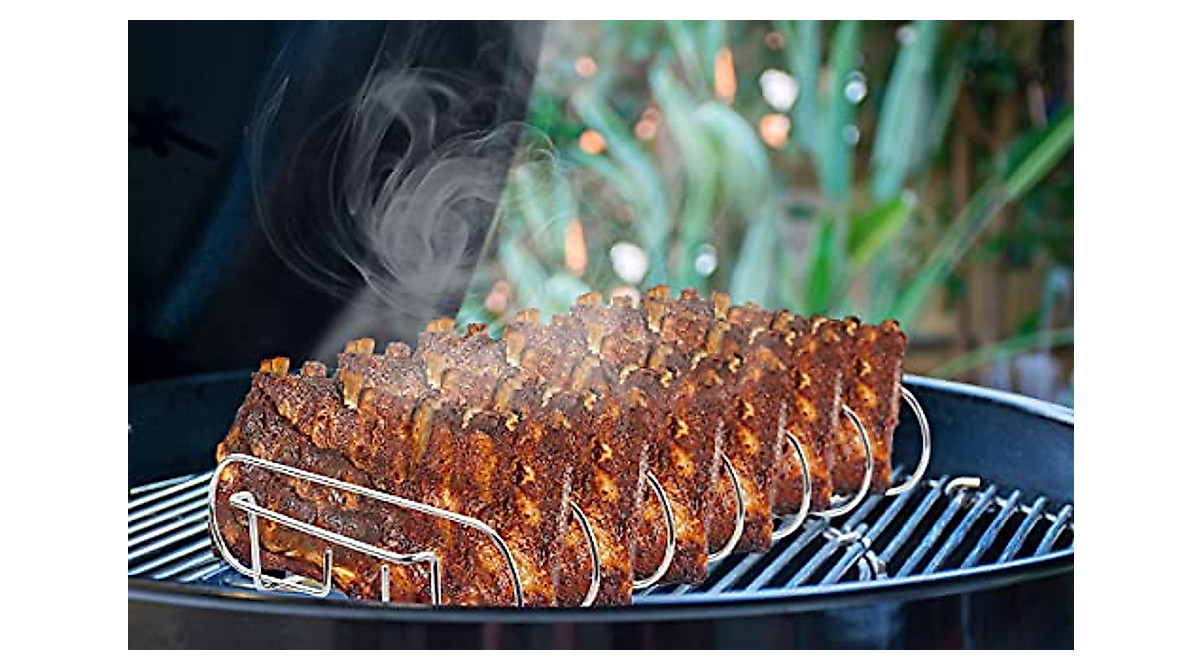 Chicken Leg Rack & Rib Rack for Grill — Easy, Juicy BBQ Results