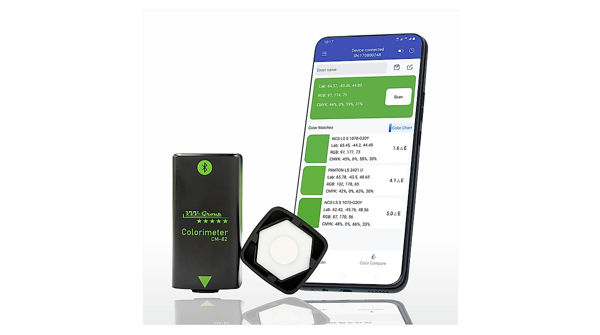 VVV-Group Professional Colorimeter: Perfect Color Match