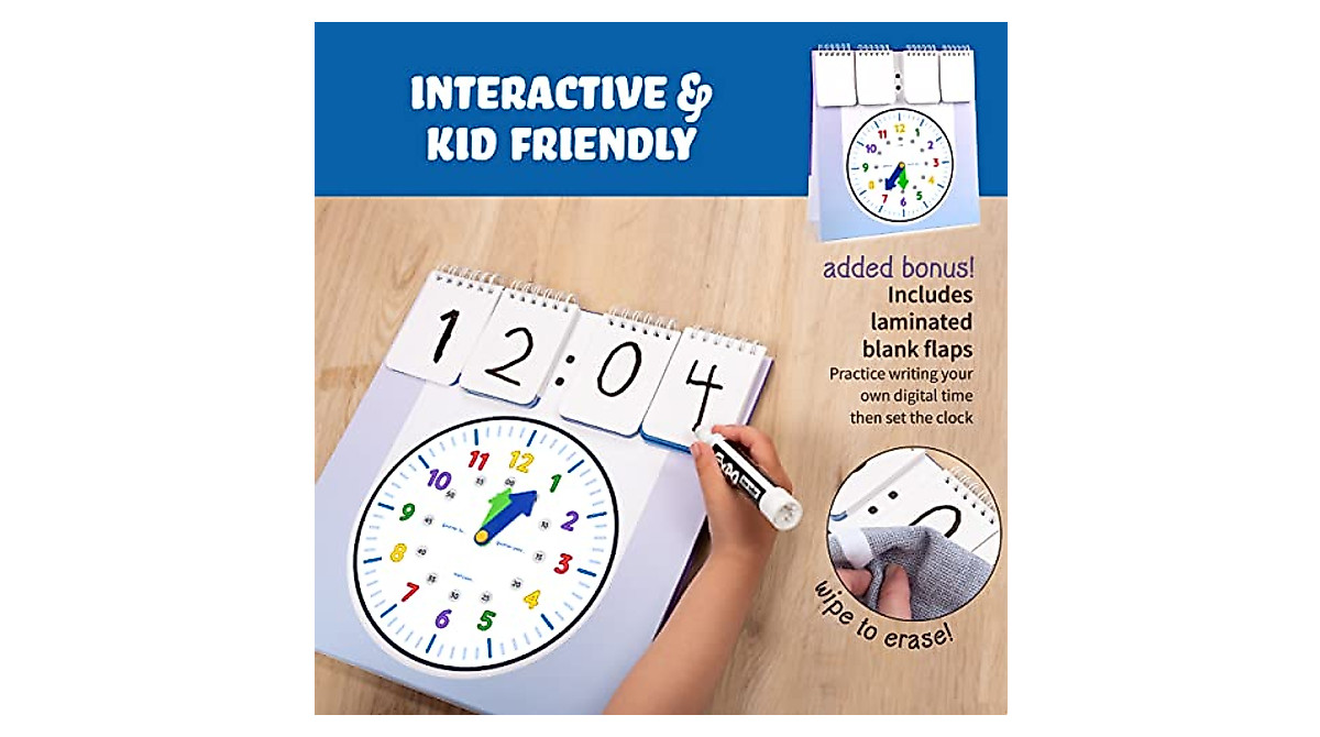 SPARK INNOVATIONS Learning Clock - Teach Time Easily