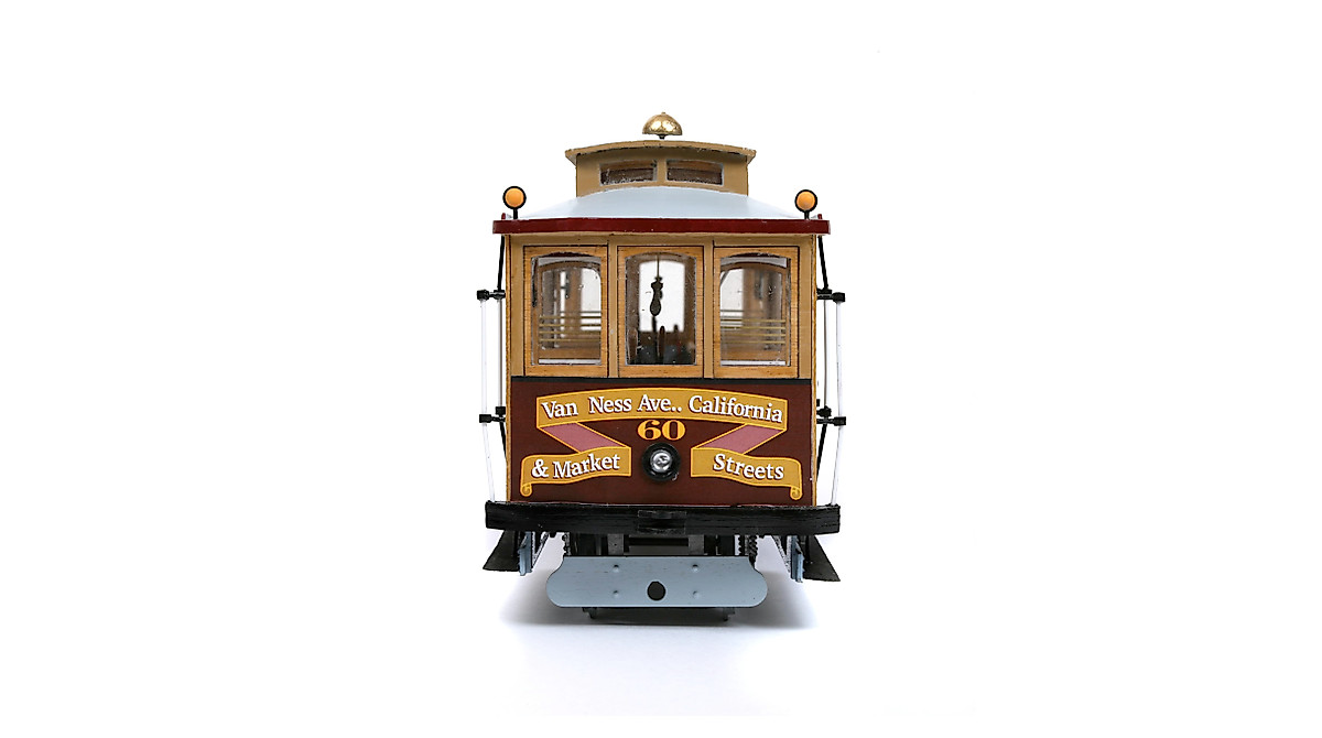 Occre San Francisco No.60 Cable Car Model Kit | Scale 1:24