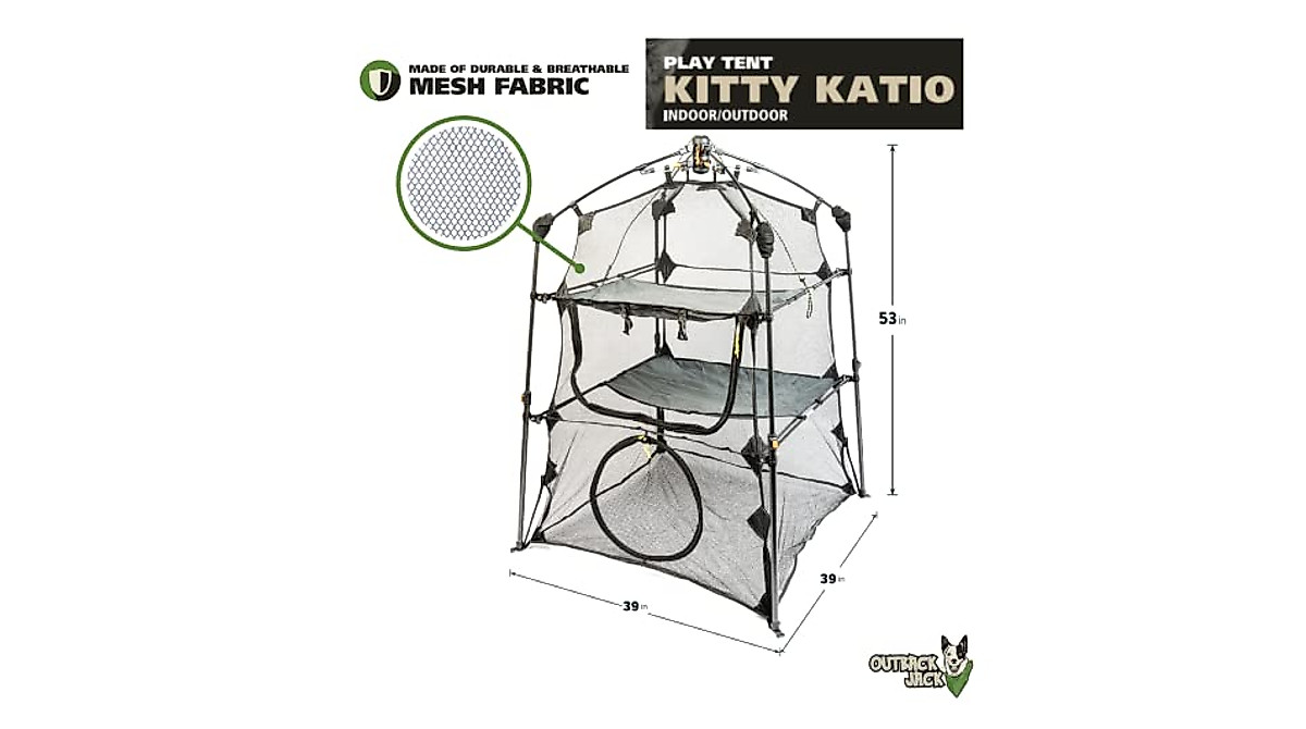 Outback Jack Cat Enclosure - Safe Outdoor Play Tent