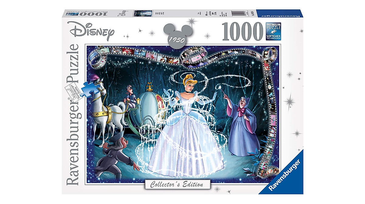 Ravensburger Disney Cinderella 1000 Piece Jigsaw Puzzle for Adults