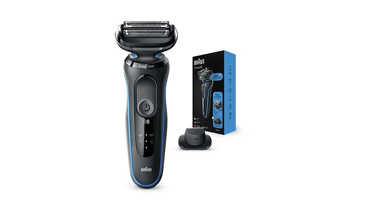 Braun Series 5 5018s Electric Razor for Men | Wet & Dry Shaving