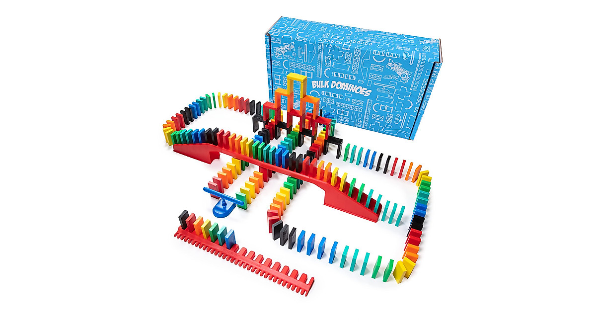 Bulk Dominoes Pro-Domino Kit for Fun Learning