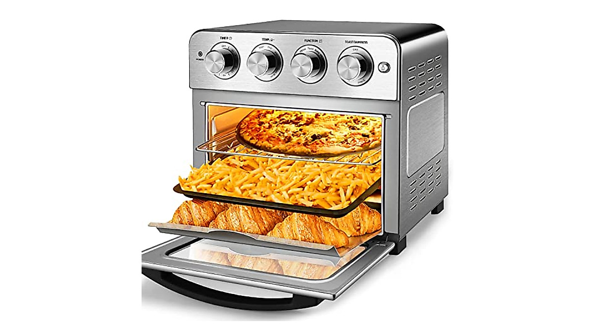 Geek Chef 24QT Air Fryer Toaster Oven Combo - Large Capacity ...