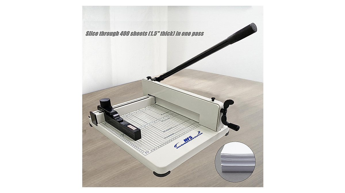HFS Heavy Duty 400 Sheet Guillotine Paper Cutter