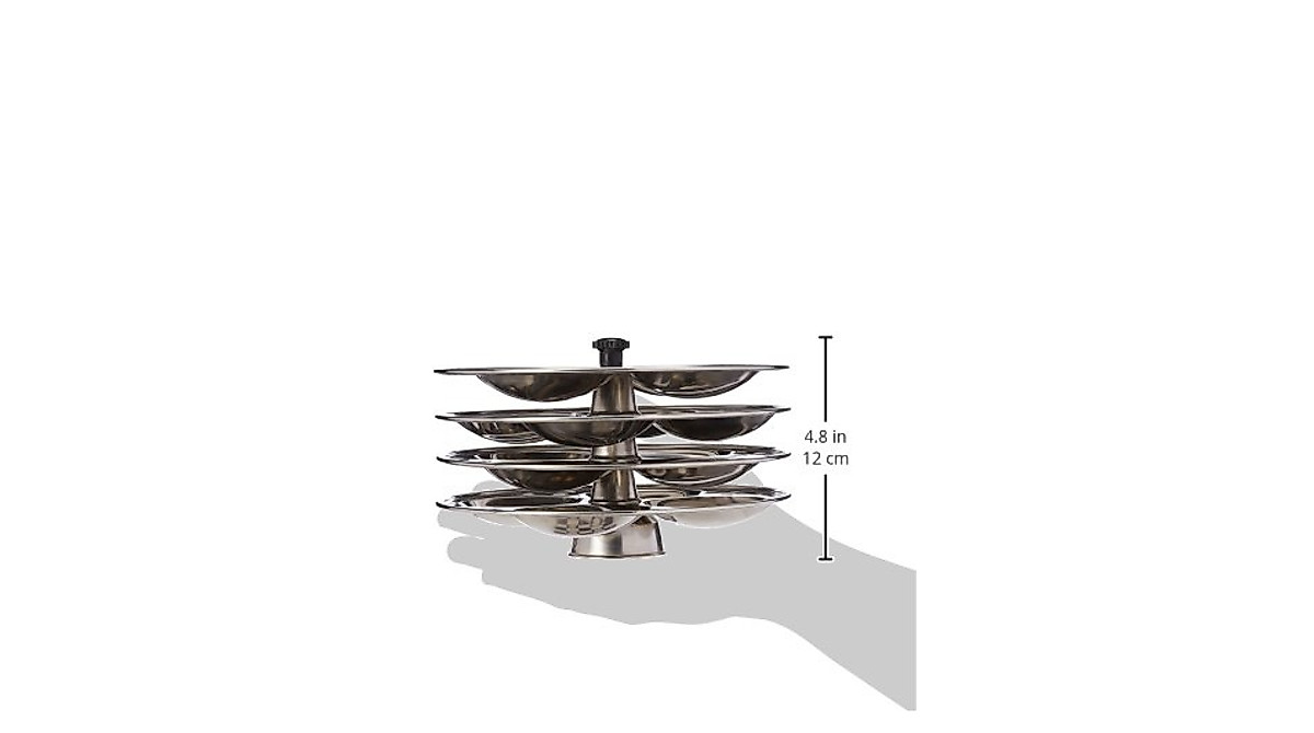 Tabakh Stainless Steel Idli Stand - Make 16 Idlis Easily