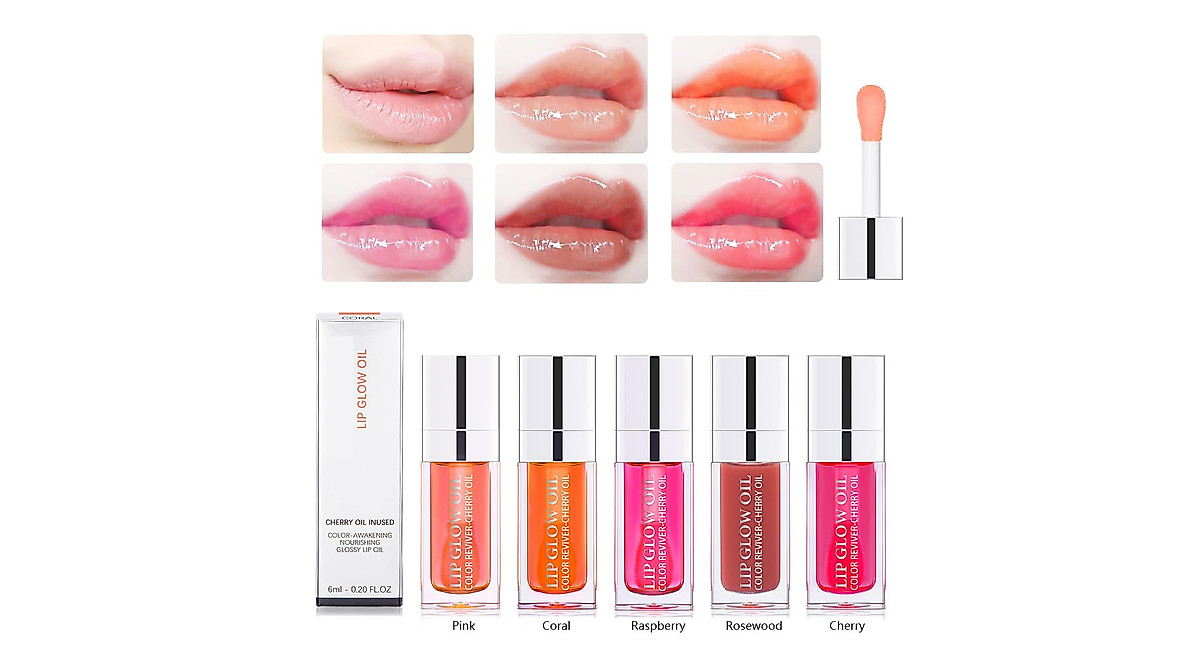 Fovcos Hydrating Lip Oil - Plump & Moisturize Your Lips