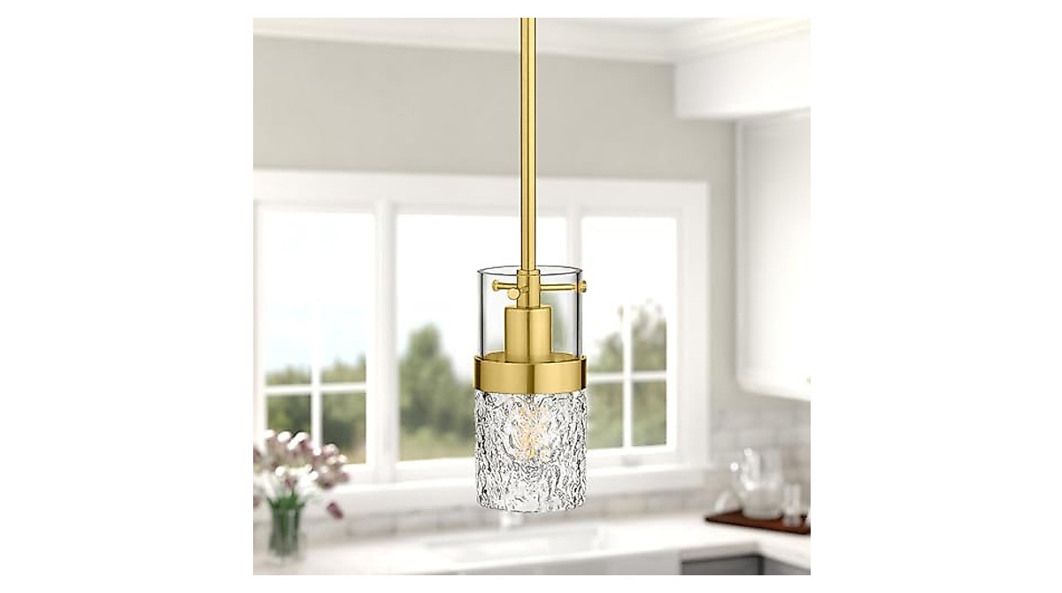 LMS Gold Pendant Light - Stylish Kitchen Lighting