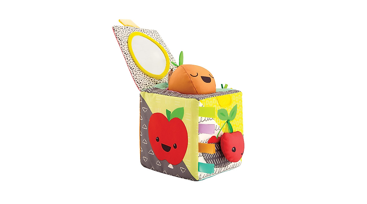Infantino Peek & Seek Discovery Cube for Babies