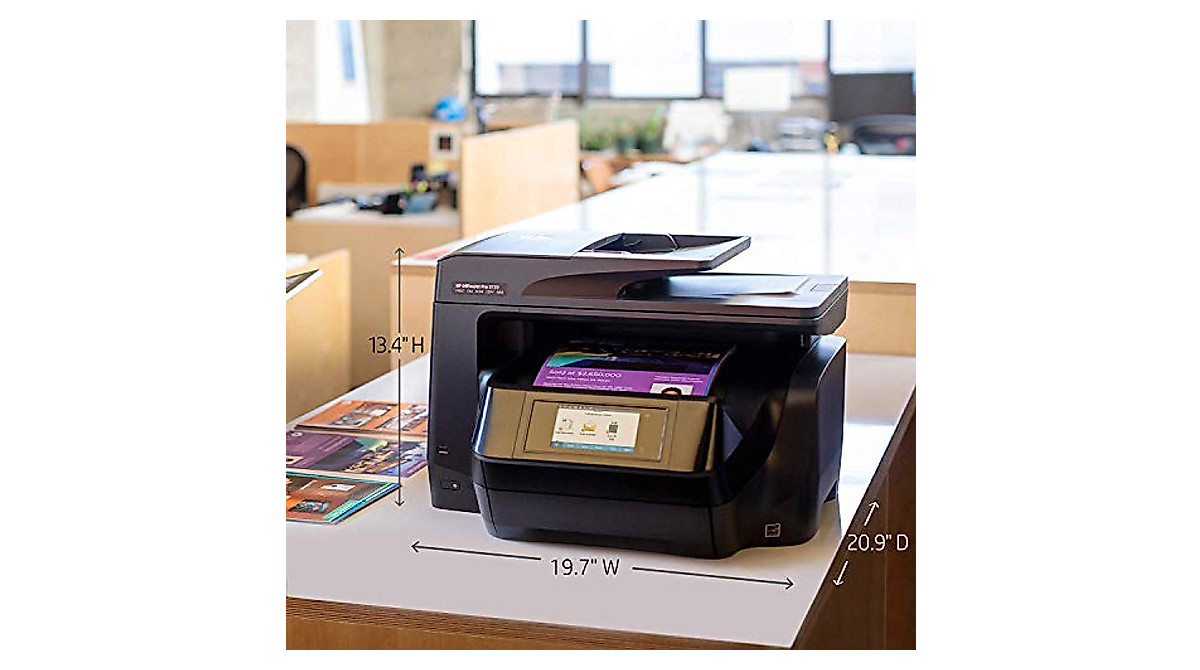 HP OfficeJet Pro 8720 Wireless Printer - All-in-One