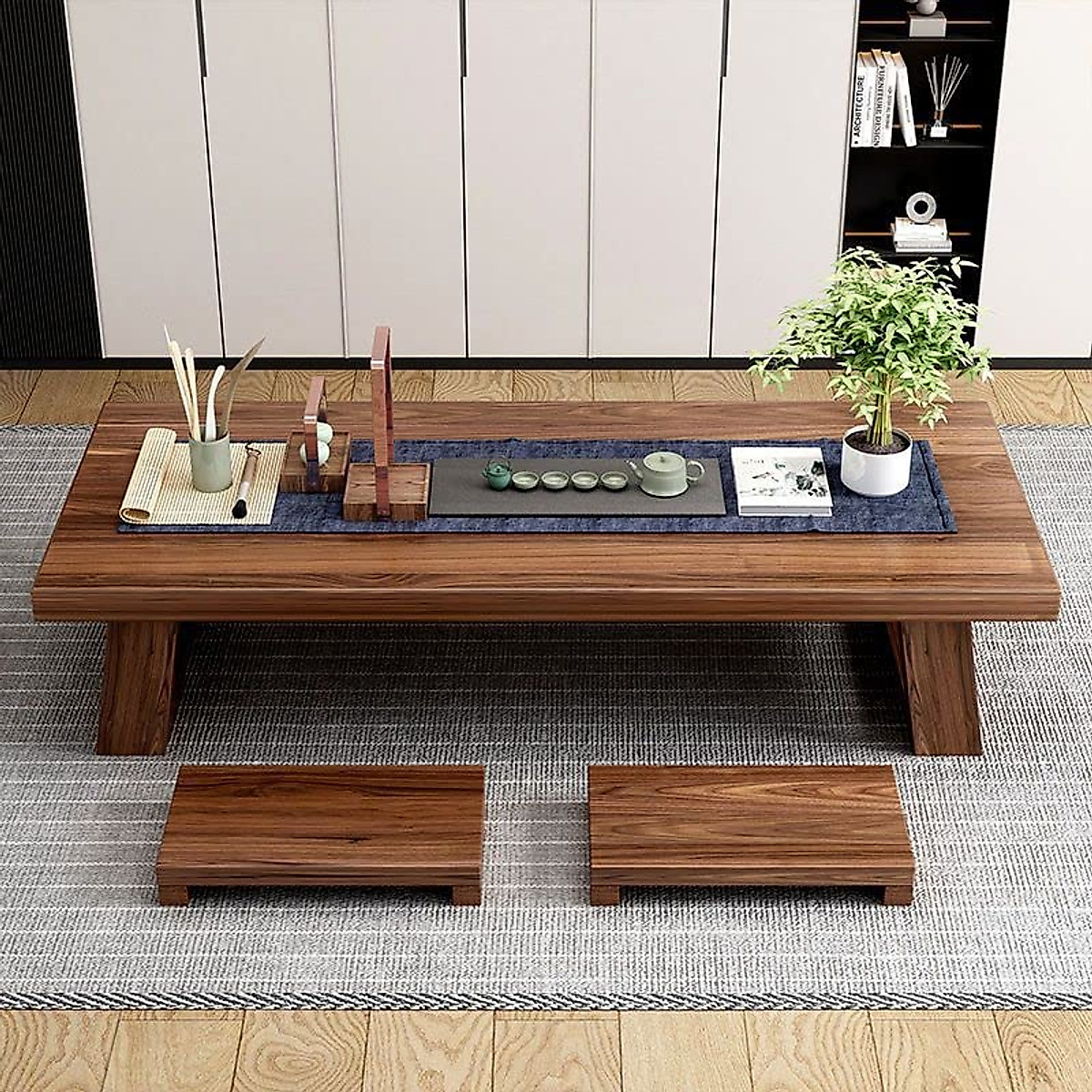 FMXYMC Japanese Tatami Table - Versatile Floor Furniture