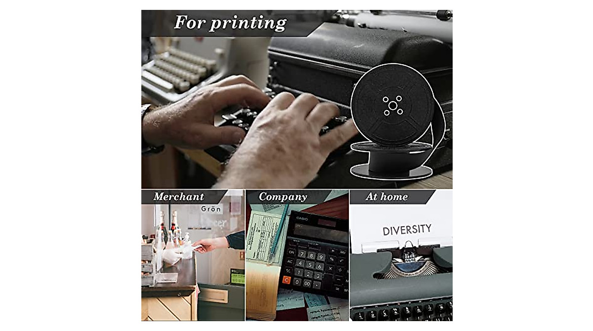 thumbnail image 2 of Royal Model O Typewriter Spool Ribbon – Black Ink – USA Made 2 of 4