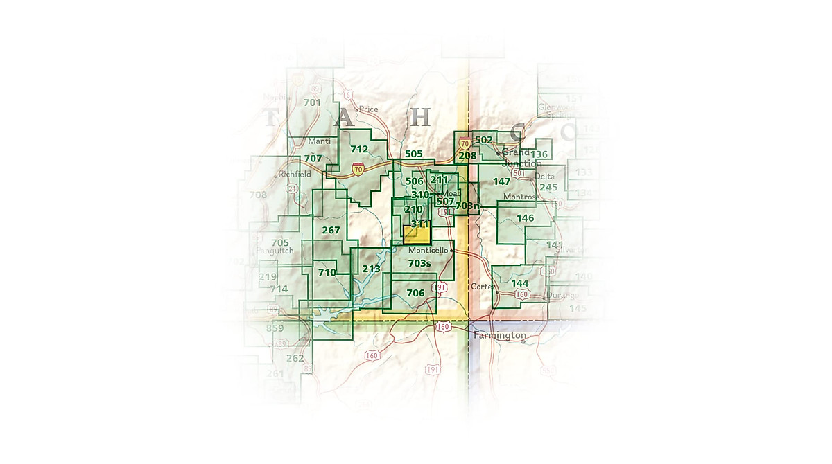 Needles District Map - Explore Canyonlands National Park