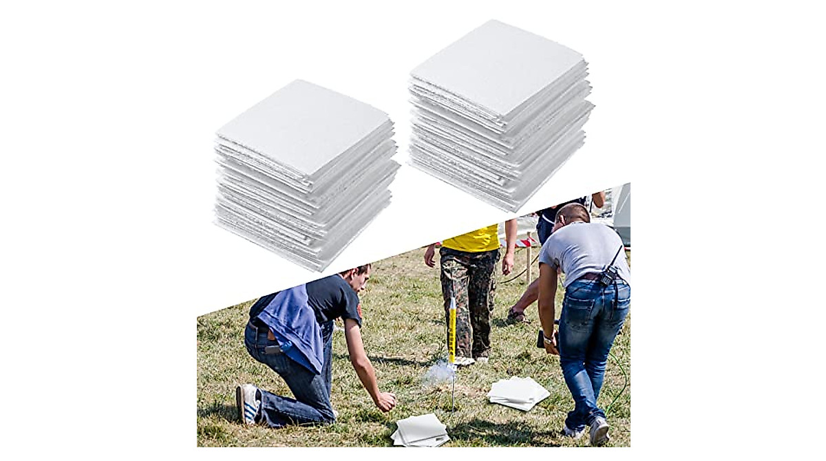 Model Rocket Recovery Wadding - 120 Pieces for Safe Launches