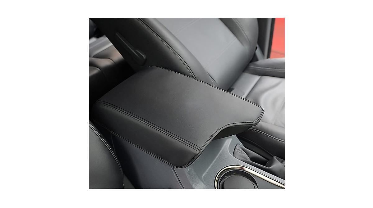 INTGET Leather Armrest Cover for Ford Ranger 2019-2023 Protect ...