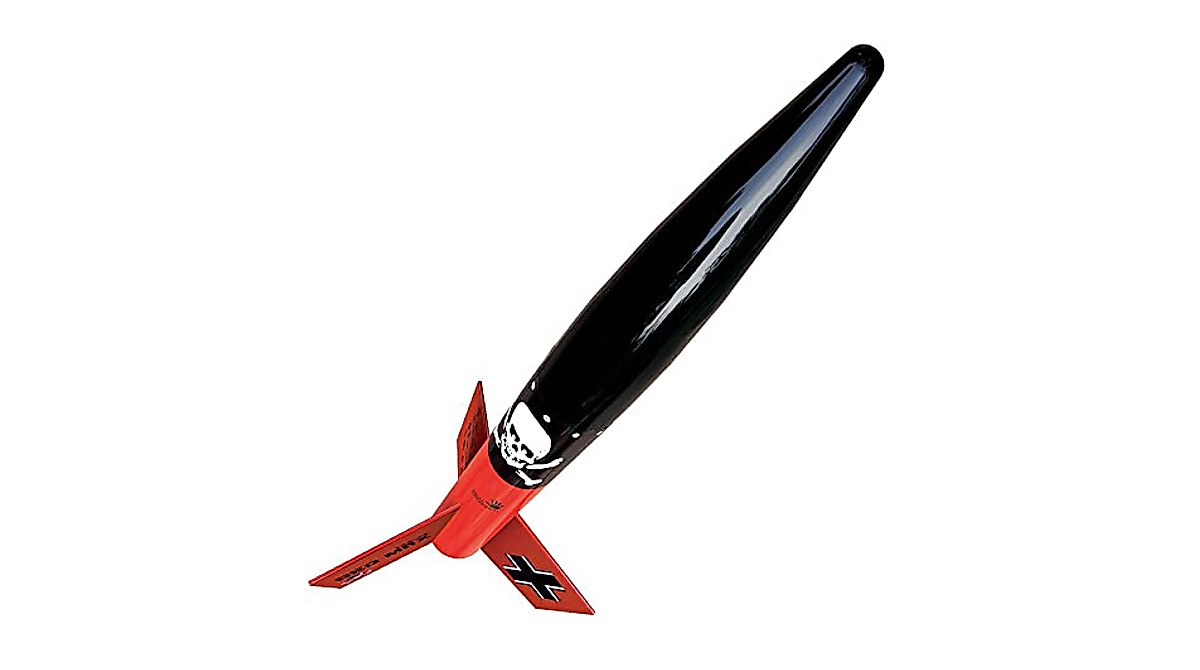 Estes Der Big Red Max Rocket Kit - High Altitude Flights Up to 1100 ft