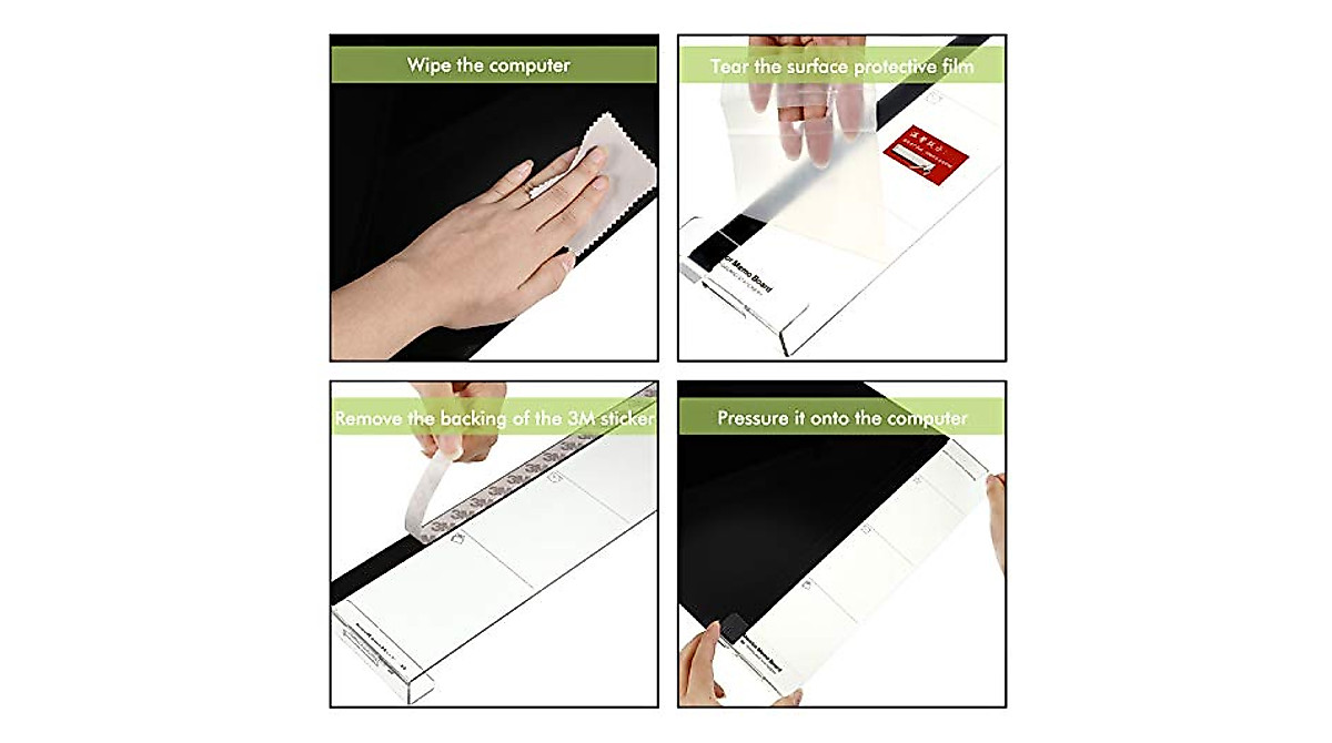 Monitor Message Board - Organize Notes & Phone on Your Screen