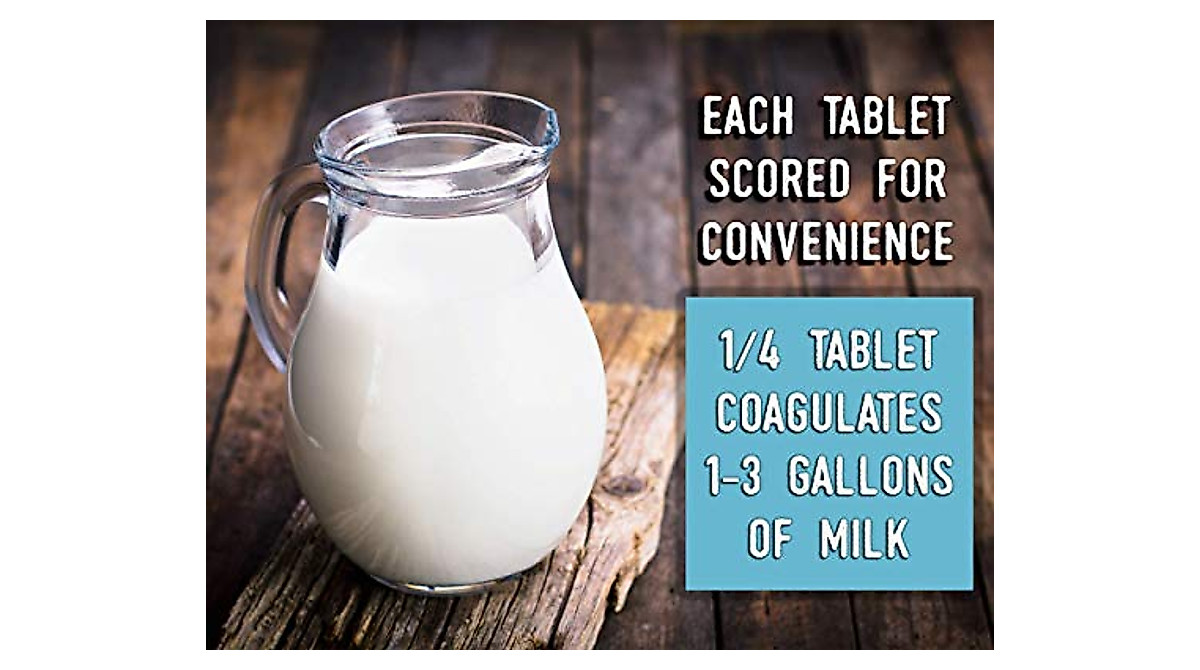 Microbial Rennet For Cheese Making | Vegetarian Rennet Tablets | Milk ...