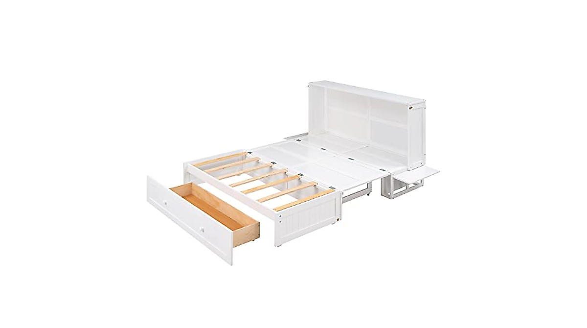 Modern Murphy Cube Cabinet Bed for Space Saving Style