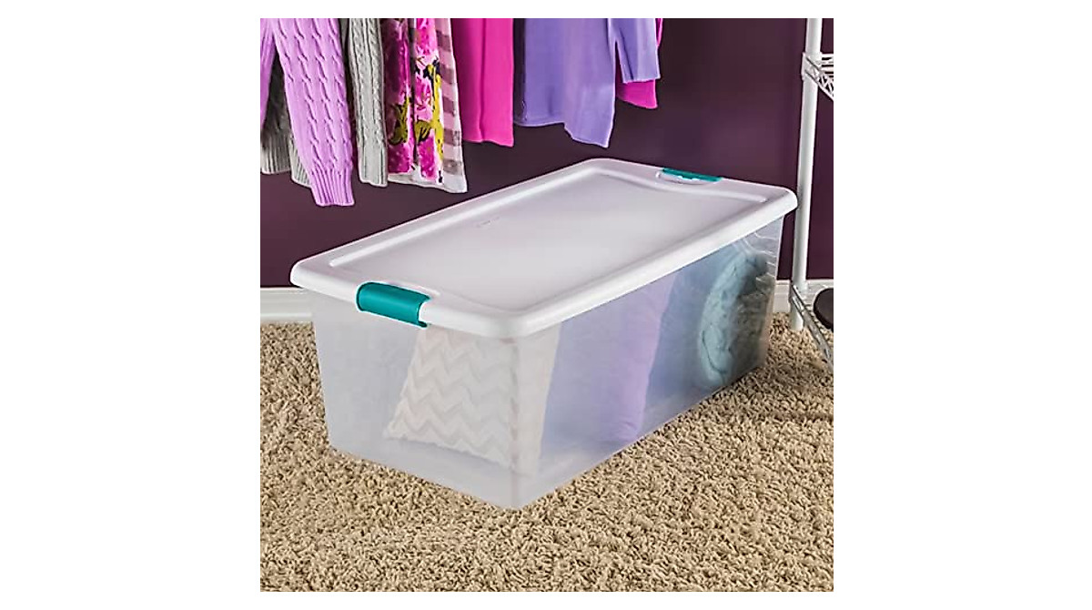 Sterilite Storage Totes - 106 Qt & 64 Qt Organizers