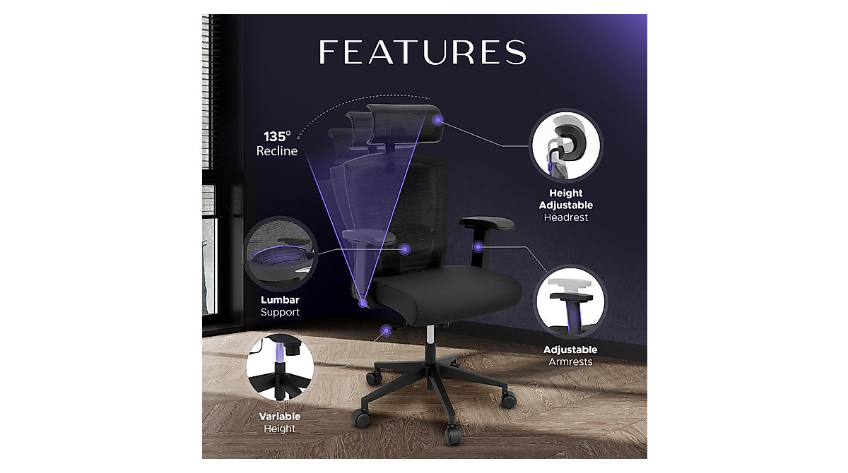 Travel Trove Ergonomic Office Chair - Ultimate Comfort