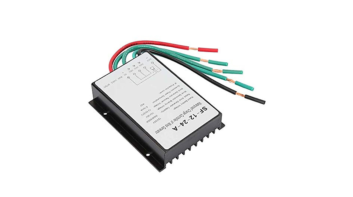 Walfront 12V/24V Waterproof Wind Turbine Controller